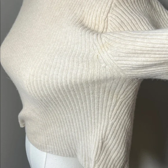 Reformation Osteria Tie Back Cashmere Sweater - Picture 5 of 7